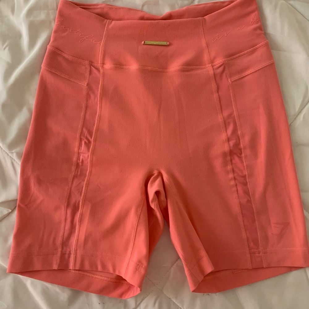 Gymshark Whitney Mesh Shorts - Peony Pink